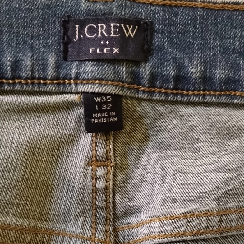J. Crew Men's Dark Blue Slim Jeans
